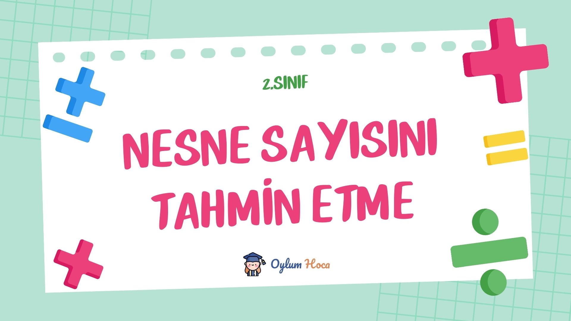 2. Sınıf Nesne Sayısını Tahmin Etme, 1. sayfa