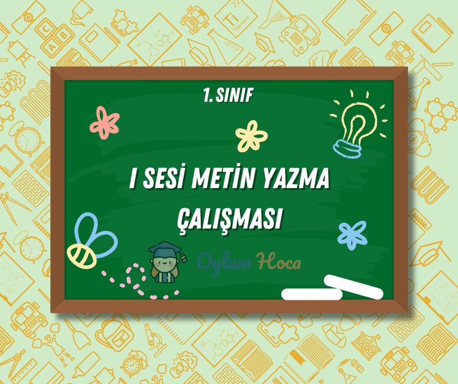 I Sesi Metin Yazma Çalışması, 1. sayfa